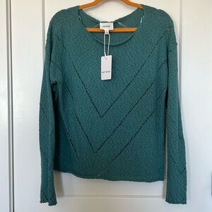 New Green Heyson Sweater Top 1XL